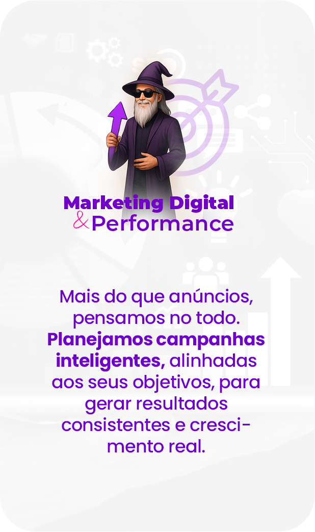 Mais do que anúncios, pensamos no todo. Planejamos campanhas in